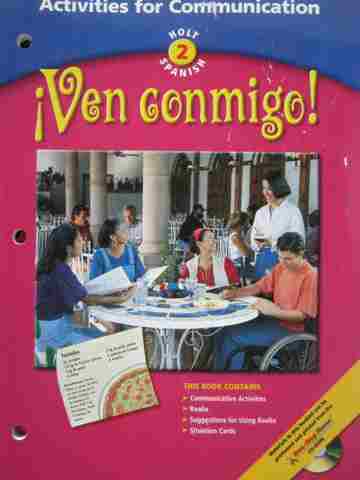 (image for) Ven conmigo! 2 Activities for Communication (P) by James,