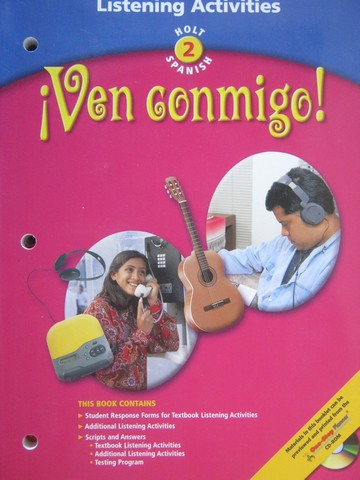 (image for) Ven conmigo! 2 Listening Activities (P) by Miller & Shu