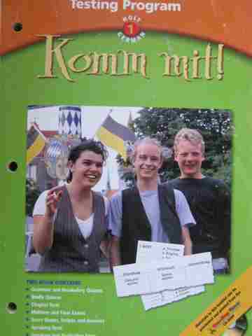 (image for) Komm mit! 1 Testing Program (P) by Catherine Hess & Diane Laumer