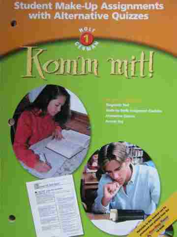 (image for) Komm mit! 1 Student Make-Up Assignments with Alternative Quizzes (P)