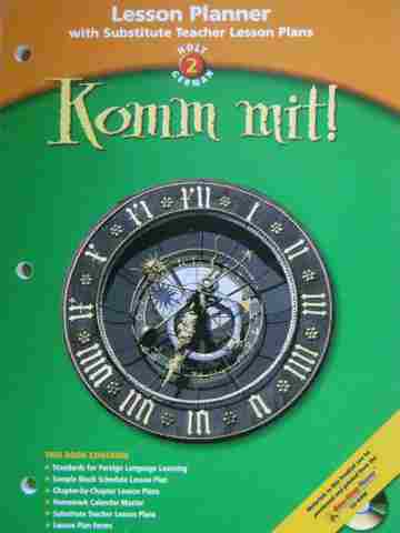 (image for) Komm mit! 2 Lesson Planner with Substitute Teacher Lesson (P)