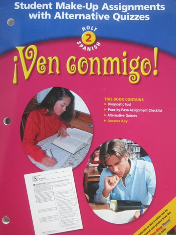 (image for) Ven conmigo! 2 Student Make-Up Assignments with Alternative (P)