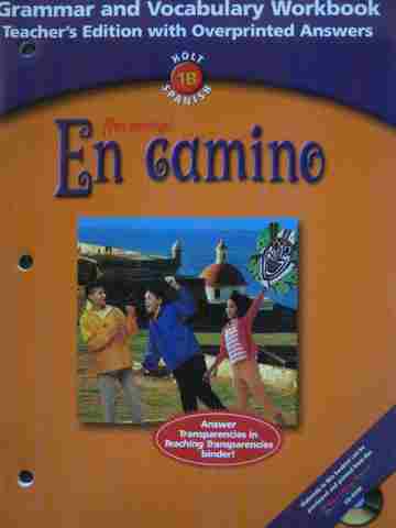 (image for) En camino 1B Grammar & Vocabulary Workbook TE (TE)(P)