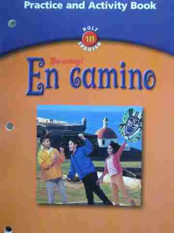 (image for) En camino 1B Practice & Activity Book (P) by Miller & Todd