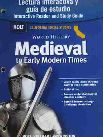 (image for) Medieval to Early Modern Times Lectura interactiva (CA)(P)