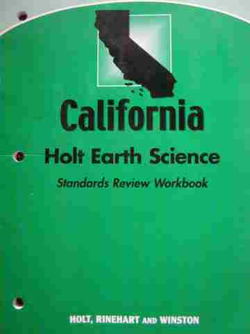 (image for) California Earth Science Standards Review Workbook (CA)(P)