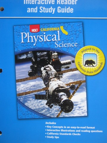 (image for) California Physical Science Interactive Reader & Study Guide (P)