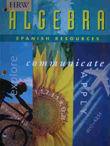 (image for) Algebra Explore Communicate Apply Spanish Resources (P)