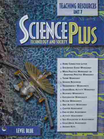 (image for) SciencePlus Level Blue Teaching Resources Unit 7 (TE)(P)