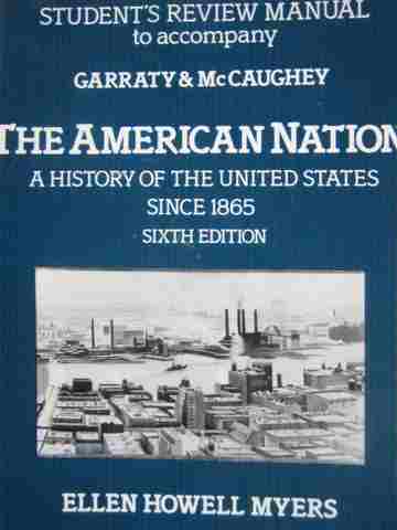 (image for) American Nation 6th Edition Student's Review Manual (P) by Myers