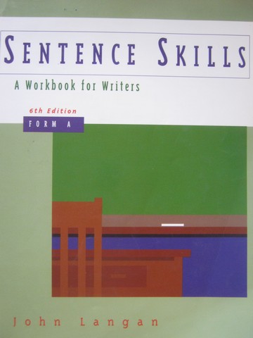 (image for) Sentence Skills A Workbook for Writers 6th Edition Form A (P)