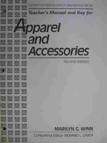 Apparel & Accessories 2nd Edition TM & Key (P) by Marilyn G Winn