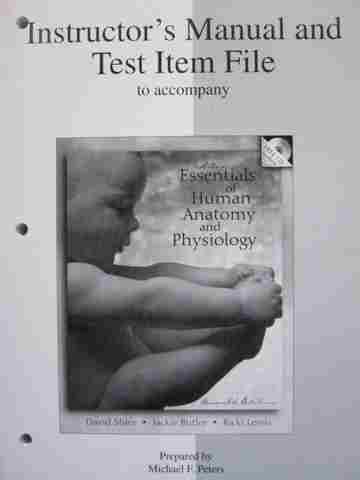 (image for) Essentials of Human Anatomy & Physiology 7th Edition IM (TE)(P)