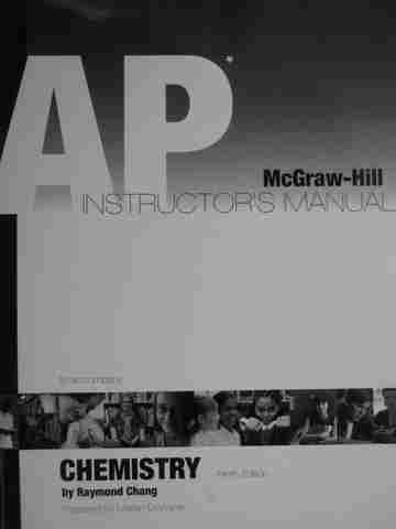 (image for) Chemistry 9e AP Instructor's Manual (TE)(P) by DeWane