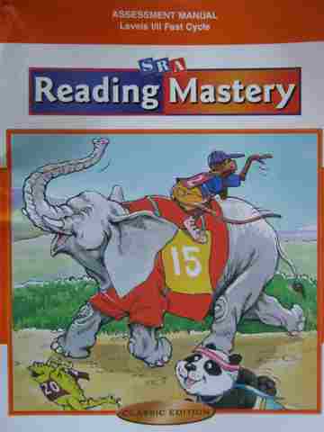 (image for) Reading Mastery 1/2 Fast Cycle Classic Edition Assessment (P) by Engelmann & Bruner