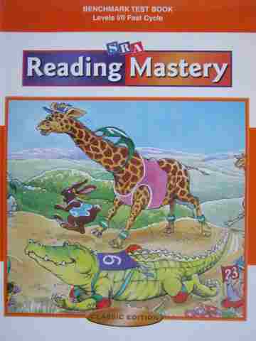 (image for) Reading Mastery 1/2 Fast Cycle Classic Edition Benchmark Test(P)