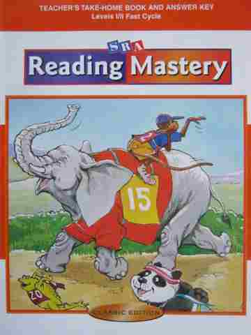 (image for) Reading Mastery 1/2 Fast Cycle Classic Edition Take-Home TE (P)