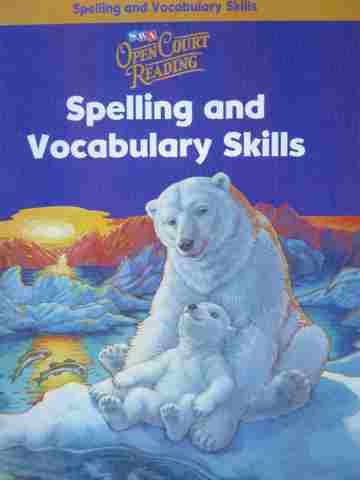 (image for) SRA Open Court Reading 4 Spelling & Vocabulary Skills (P)