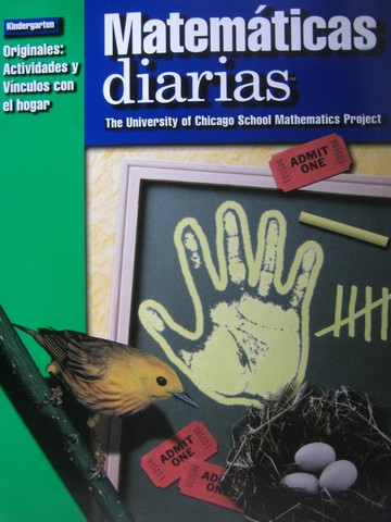 (image for) Matematicas diarias K Originales Actividades y Vinculos con (P)