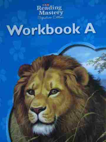 (image for) SRA Reading Mastery 3 Signature Edition Workbook A (P) by Engelmann,