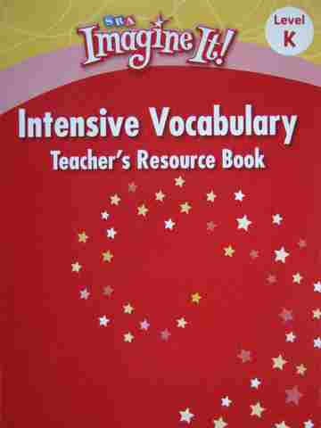 (image for) SRA Imagine It! K Intensive Vocabulary TRB (TE)(P)