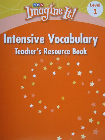 (image for) SRA Imagine It! 1 Intensive Vocabulary TRB (TE)(P)