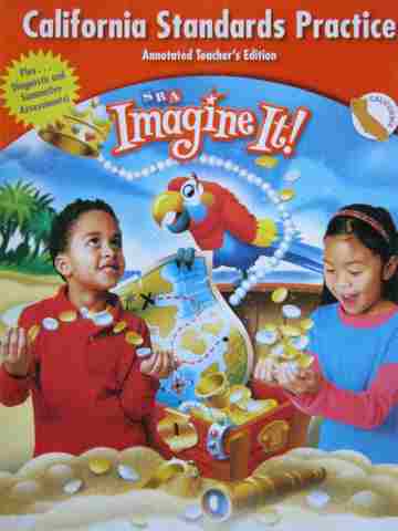 (image for) SRA Imagine It! 1 California Standards Practice ATE (TE)(P)