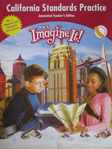 (image for) SRA Imagine It! 6 California Standards Practice ATE (P)