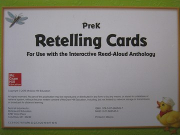 (image for) Wonders PreK Retelling Cards (Pk)