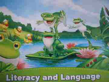 (image for) Literacy & Language Flip Chart (Spiral)(Big)(Easel)