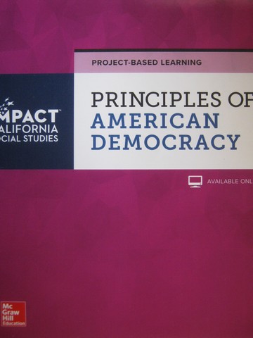 (image for) Principles of American Democracy Project-Based Learning (CA)(P)