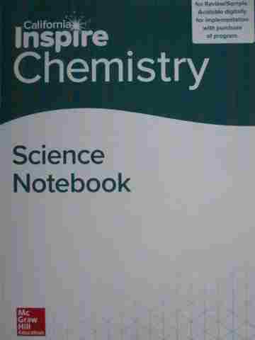 (image for) Inspire Chemistry Science Notebook (CA)(P) by Buthelezi,