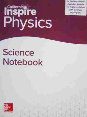 (image for) Inspire Physics Science Notebook (CA)(P)