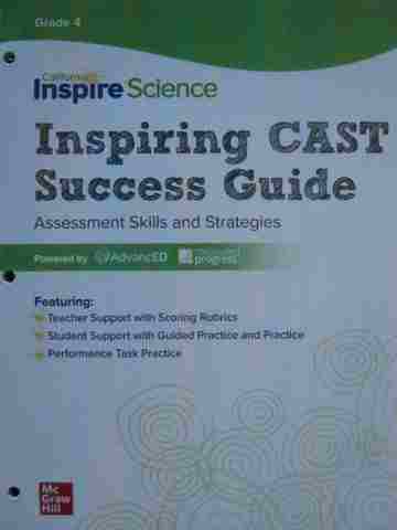 (image for) Inspire Science 4 Inspiring CAST Success Guide (CA)(P)
