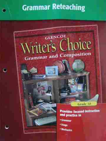 (image for) Writer's Choice 10 Grammar Reteaching (P)
