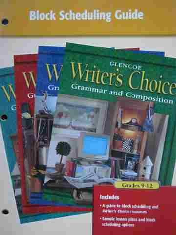 (image for) Writer's Choice 9-12 Block Scheduling Guide (P)