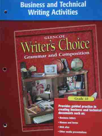(image for) Writer's Choice 9-12 Literature Connection (P)