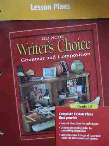 (image for) Writer's Choice 10 Lesson Plans (P)
