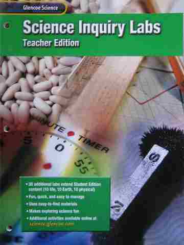 (image for) Glencoe Science Inquiry Labs TE (TE)(P)