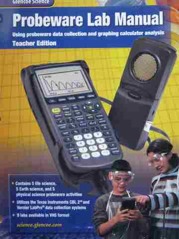(image for) Glencoe Science Probeware Lab Manual TE (TE)(P)