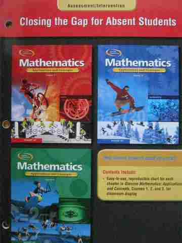 (image for) Mathematics Courses 1 2 3 Closing the Gap for Absent Student (P)