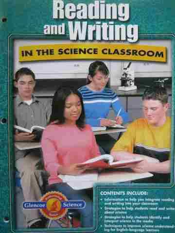 (image for) Glencoe Science Reading & Writing in the Science Classroom (P)