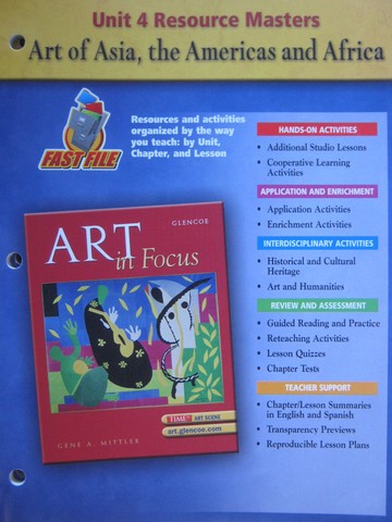 (image for) Art in Focus Unit 4 Resource Masters (P) - Click Image to Close