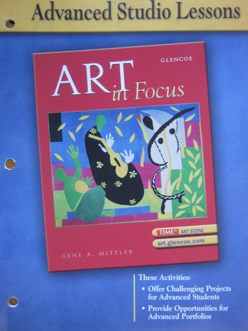 (image for) Art in Focus Advanced Studio Lessons (P) by Humphries,