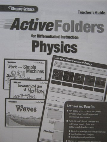 Active Folders for Differentiated Instruction Physics (Pk)