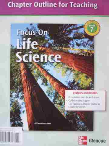 (image for) Focus on Life Science Chapter Outline for Teaching (CA)(Spiral)