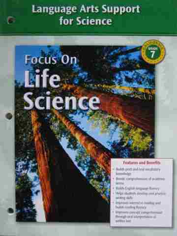 (image for) Focus on Life Science Language Arts Support for Science (CA)(P)