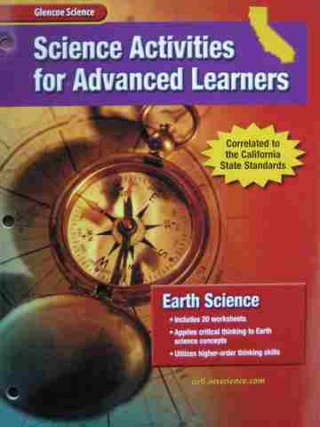 (image for) Glencoe Earth Science Science Activities for Advanced (CA)(P)