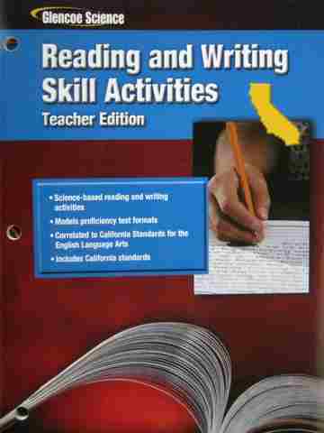 (image for) Glencoe Science Reading & Writing Skill Activities TE (CA)(TE)(P