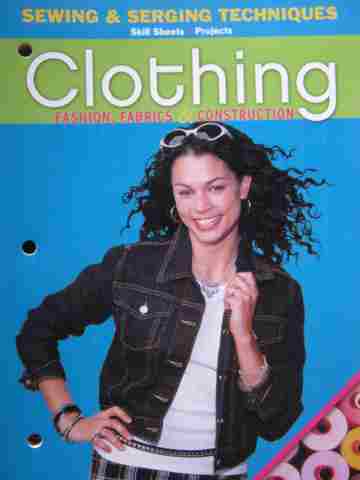 (image for) Clothing 5e Sewing & Serging Techniques Skill Sheets & Projects (P)